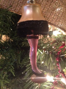 Leg Lamp Ornament | Macaroni and Mascara Holiday Decor