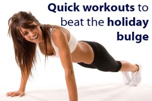 Quick workouts to beat the holiday bulge | Macaroni & Mascara